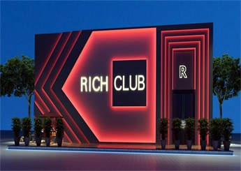 RICH CLUB酒吧装修设计案例效果图